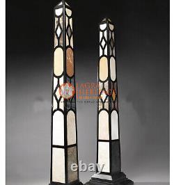 Obelisks Set of Two Pieces Ancient Egyptians Metaphysical Obelisk Meditation Dec