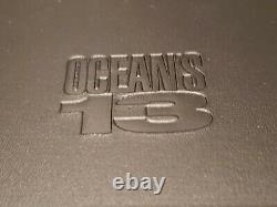 Oceans 13 leather box poker set rare and unused 2007