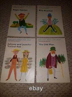 One two Three and Away Introductory books A to D set Roger Redhat Ultra rare