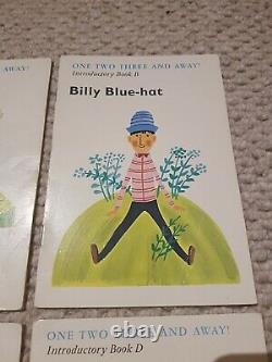 One two Three and Away Introductory books A to D set Roger Redhat Ultra rare