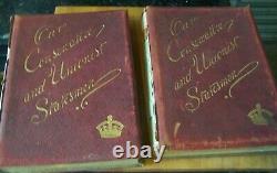 Our Conservative and Unionist Statesmen Two Volume Historical Set c. 1895