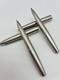 Pilot Myu 701 Fountain Pen Set Of 2 Silver Short F And M Vintage