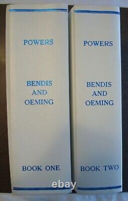 POWERS Custom Bound Hardcover Omnibus Set Volume One and Two Plus Extras