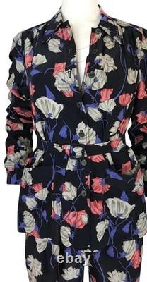 PRADA Resort Collection Floral Pant Suit Set