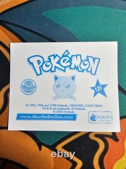 (Pack Fresh) Charizard #121 Holo MERLIN STICKERS SERIES 2 Pokemon 2000