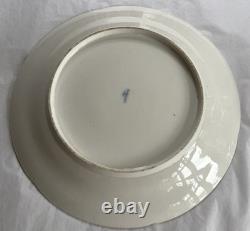 Pair 18th C Paris Porcelain Plates Locré and Russinger Cupid Kettledrum V&A