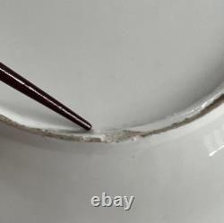 Pair 18th C Paris Porcelain Plates Locré and Russinger Cupid Kettledrum V&A