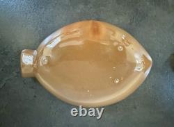 Pair Of 1960s Lagardo Tackett Kenji Fujita California Art Pottery Fish Dishes
