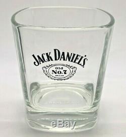 Pair Of Jack Daniels Rocks Glasses Gift Set Pub Bar Whiskey 2 Two Tumbler