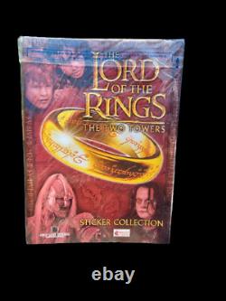 Panini Lord Of The Rings Two Towers Complete UK Stickers Set & Empty Album