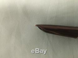 Parker 51 Burgundy Aeromatic 14K Nib Two Pieces Set Rare Pen