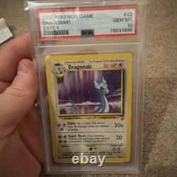 Pokémon 2000 Base Set Two Psa 10 Dragonair (pop 47)