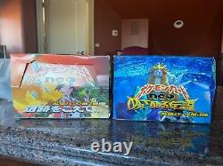 Pokémon Japanese Neo Ente Set of Two Empty Booster BoxesRare