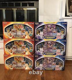 Pokemon Kanto Power Collection Box Set of two Mewtwo Dragonite Evolutions INHAND