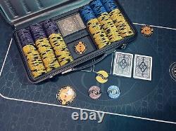 Poker chips set 234 chips