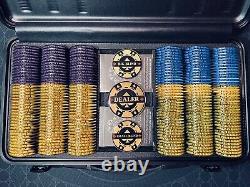 Poker chips set 234 chips