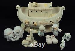 Precious Moments NIGHT LIGHT Noah's Ark Two-by-Two Complete Set withBoxes