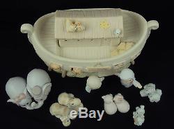 Precious Moments NIGHT LIGHT Noah's Ark Two-by-Two Complete Set withBoxes