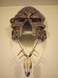 Predator Mask Collection set of Two Collectors Item Replica Very Heavy Handmade