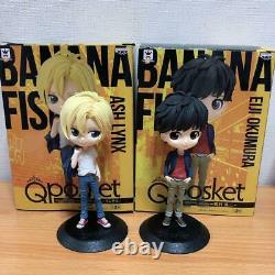 Q posket Banana fish Two-body set Figure Ash Links Eiji Okumura Anime Manga JPN