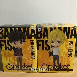 Q posket Banana fish Two-body set Figure Ash Links Eiji Okumura Anime Manga JPN