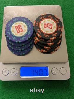 RARE 300 Chip 14g Set Poker Cartamundi like Casino Royale James Bond Poker 007
