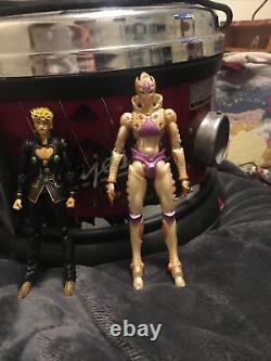 READ DESC jjba figure set of two gold experience requiem and giorno giovanna WF