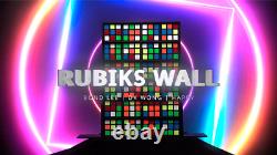 RUBIKS WALL Complete Set by Bond Lee Trick (Two Part Item)