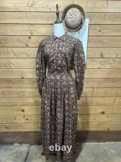 Ralph Lauren Country NWT VTG Rose Print Blouse & Maxi Skirt Set Rare Collectible