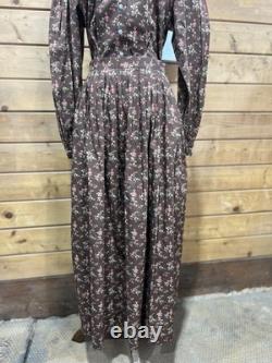 Ralph Lauren Country NWT VTG Rose Print Blouse & Maxi Skirt Set Rare Collectible