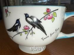 Rare Antique Paragon Tea Set'Two For Joy' Made For HRH Princess Elizabeth 1926