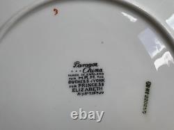 Rare Antique Paragon Tea Set'Two For Joy' Made For HRH Princess Elizabeth 1926