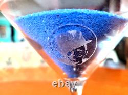 Rare Frank Sinatra Martini Glasses Set Of Two From Tv Land Rat Pack Special