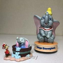 Rare Limimted Dumbo two figures set official Tokyo Disney Resort JP Used GC