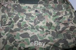 Rare Original WW2 U. S. Army Two Piece Camo Jacket/Pant Set, Named to GI