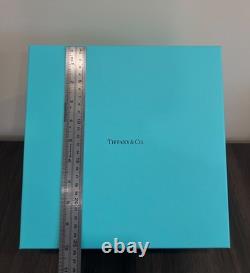 Rare Tiffany & Co Etched Ampersand Martini Glasses Set of 2 Italy