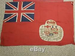 Rare Two Set! Canada Red Battle Ensign Flag 1870 (5 Province) And 1900 (9 Prov.)