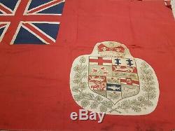 Rare Two Set! Canada Red Battle Ensign Flag 1870 (5 Province) And 1900 (9 Prov.)