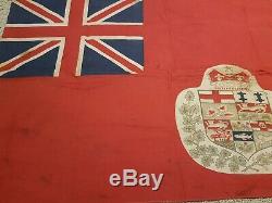 Rare Two Set! Canada Red Battle Ensign Flag 1870 (5 Province) And 1900 (9 Prov.)