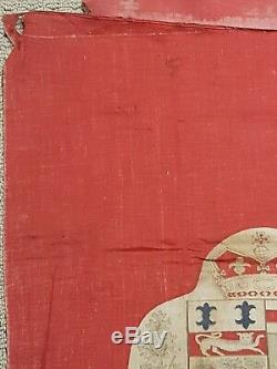 Rare Two Set! Canada Red Battle Ensign Flag 1870 (5 Province) And 1900 (9 Prov.)