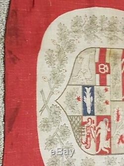 Rare Two Set! Canada Red Battle Ensign Flag 1870 (5 Province) And 1900 (9 Prov.)