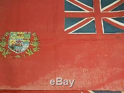 Rare Two Set! Canada Red Battle Ensign Flag 1870 (5 Province) And 1900 (9 Prov.)
