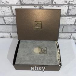 Rare Vintage AB Deluxe Collezioni Italian Leather Poker Set cards still sealed