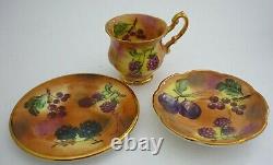 Raymond Everill Lime House Studio Hand Painted Porcelain MINIATURE Tea For Two