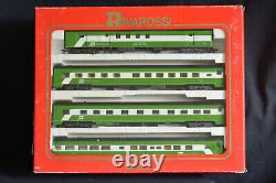 Rivarossi 6949 B Set 1930's Burlington Northern HO Coach Set RPO Roomette Duplex