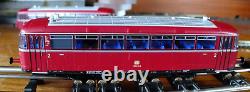 Roco 43045 HO gauge DB Class VT98 / BR 795 & 998 railbus set in red livery