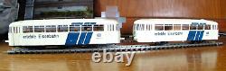 Roco 53045 HO gauge DB BR 798 railbus set in DB 150 livery