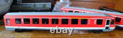 Roco 63013 HO gauge DB BR 628 two car DMU set in Red livery