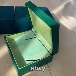 Rolex Vintage Watch Box Set Two Empty Cases Genuine Storage Display Collection
