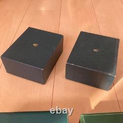 Rolex Vintage Watch Box Set Two Empty Cases Genuine Storage Display Collection